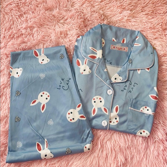BUNNY PJ SET - Picture 1 of 1